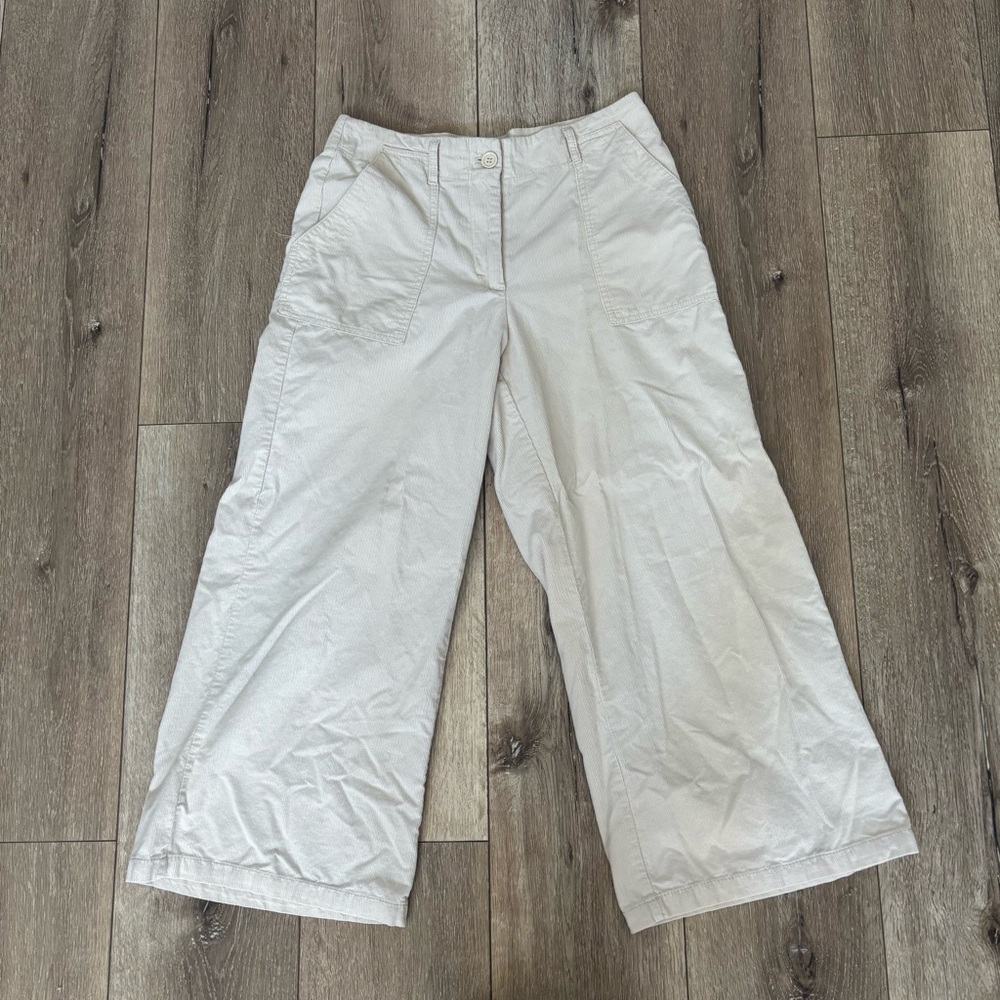 Max Studio Cream Trousers